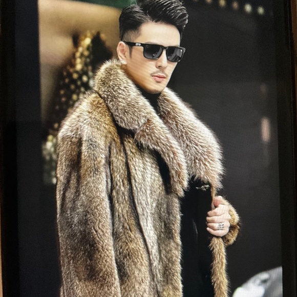 Men’s Genuine Fox Fur